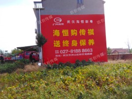 安康墙体广告影响褪色的因素