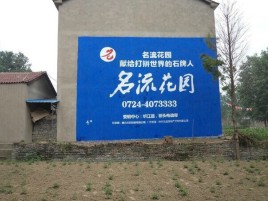 安康农村墙体广告的长尾效应