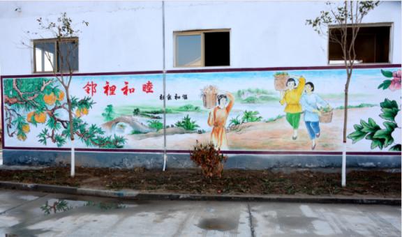 安康乡镇文化墙 乡风文明焕发新活力