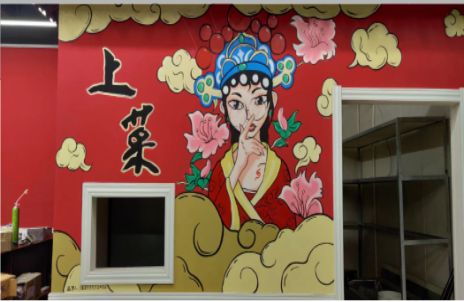 安康墙体彩绘的发展和应用