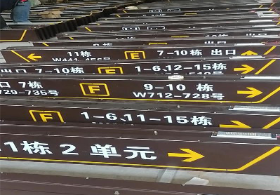 安康广告标识中，常见的几种安装方式。