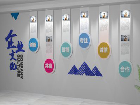 安康企业文化墙需要传递什么办公文化？